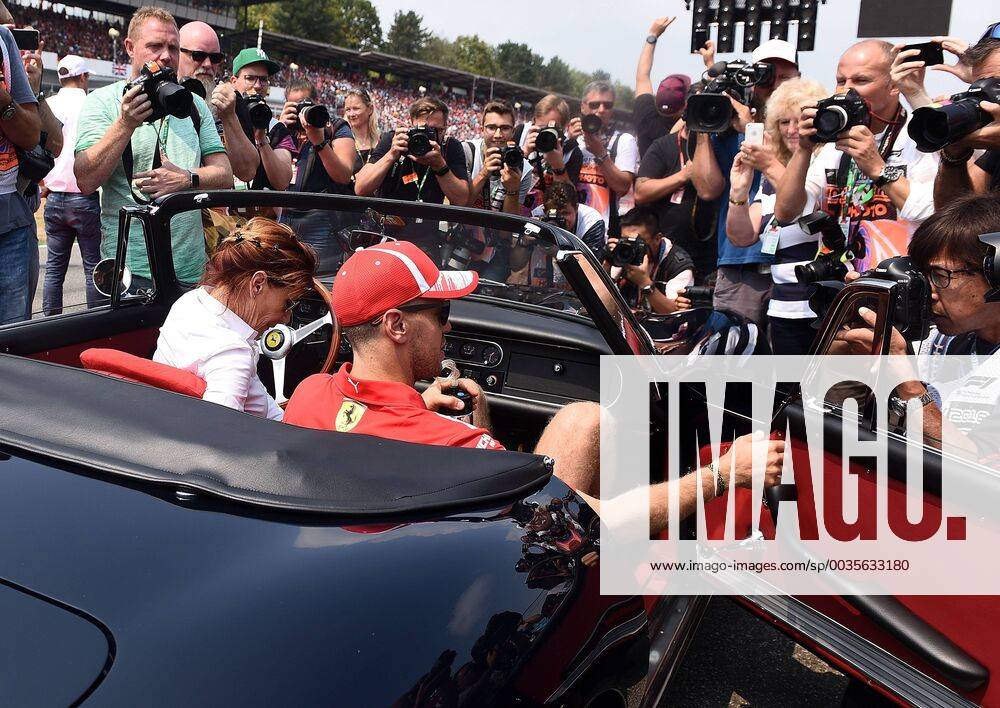 Formula 1 FIA Grand Prix of Germany race 2018 v l Driver parade Sebastian Vettel Ferrari Scuderia Ferrari Hockenheim