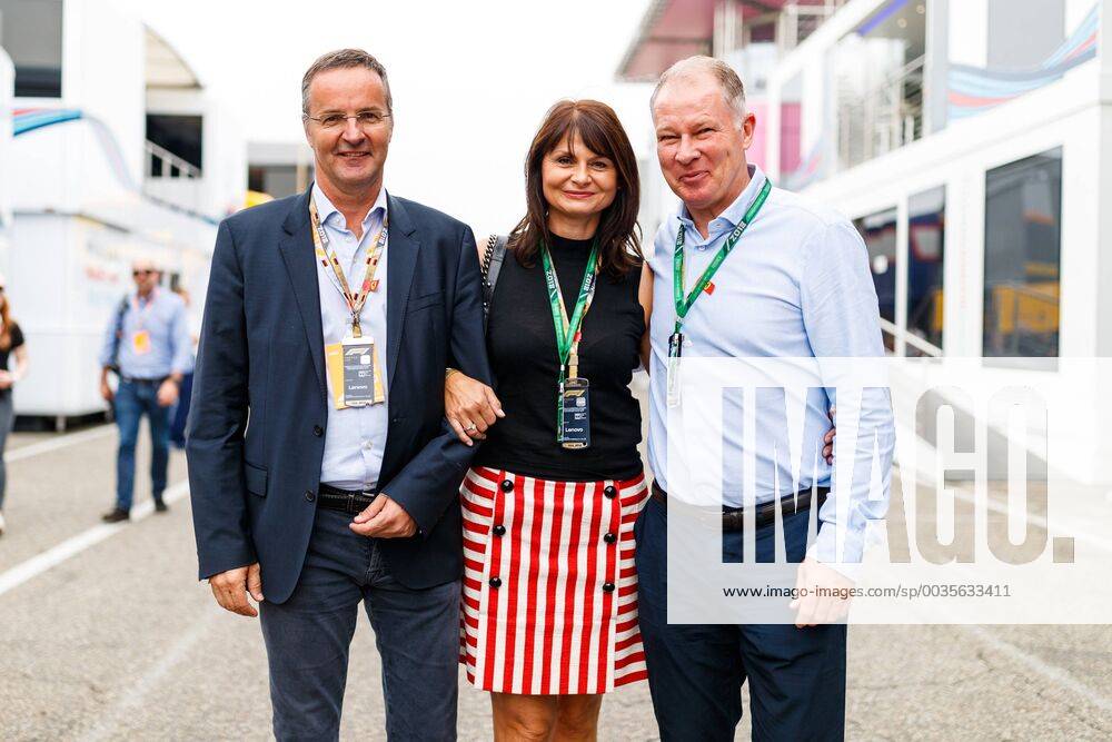 Stefan Reuter Manager FC Augsburg with accompaniment Grand Prix of Germany 2018 Motorsport Formula 1 22 07 2018 Grand Prix of Germany 2018 Motorsport Formula 1 22 07 2018 Hockenheim