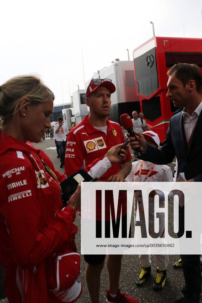 Sebastian Vettel Scuderia Ferrari formula 1 GP Germany at Hockenheim 22 07 2018 Photo mspb Thomas Melzer PK after failure Sebastian Vettel Formula 1 GP Germany 2018