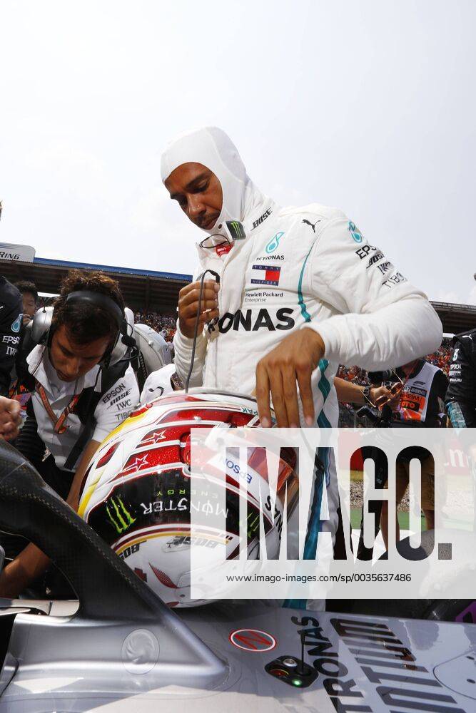 Motorsports: FIA Formula One World Championship WM Weltmeisterschaft 2018, Grand Prix of Germany, 44 Lewis Hamilton (GBR, Mercedes AMG Petronas Motorsport), Hockenheim Germany