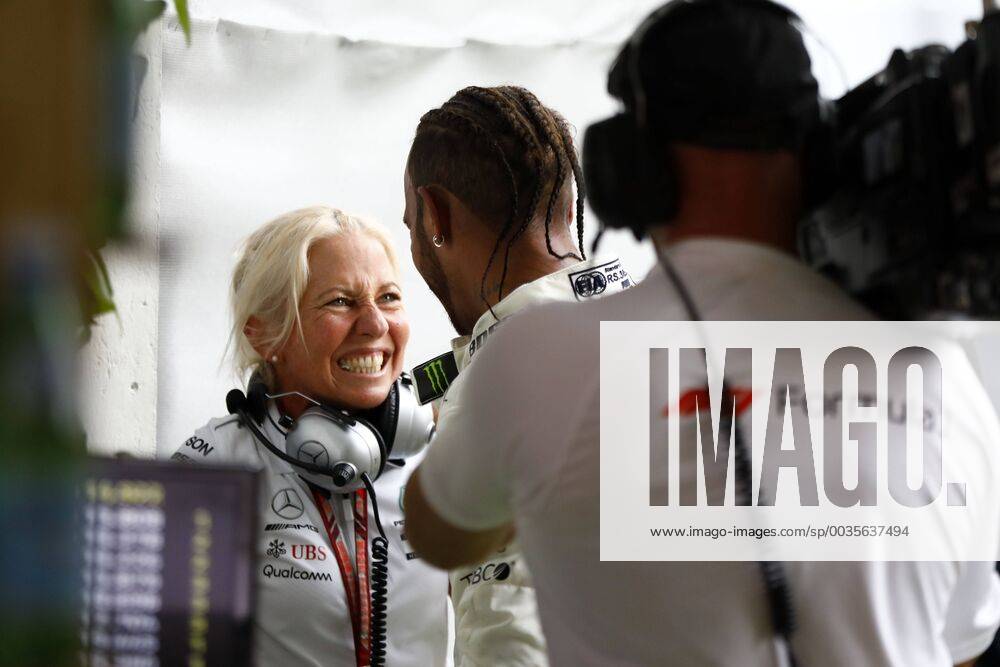 Motorsports: FIA Formula One World Championship WM Weltmeisterschaft 2018, Grand Prix of Germany, Angela Cullen, 44 Lewis Hamilton (GBR, Mercedes AMG Petronas Motorsport), Hockenheim Germany