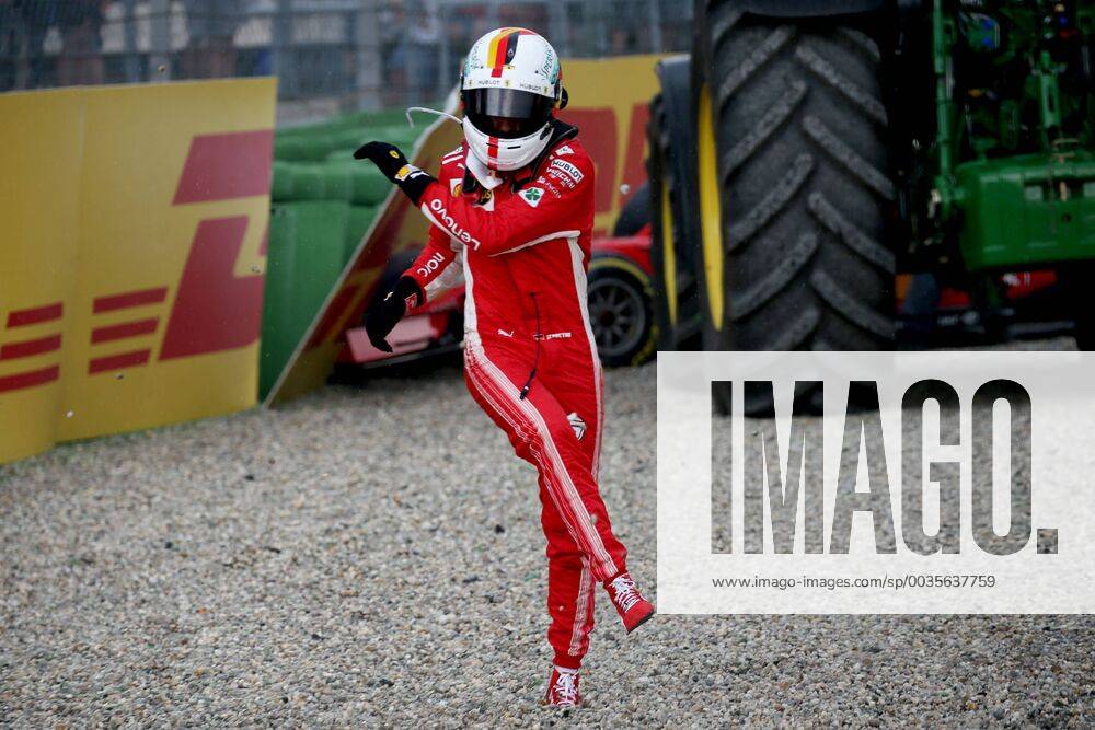 Motorsports: FIA Formula One World Championship WM Weltmeisterschaft 2018, Grand Prix of Germany, 5 Sebastian Vettel (GER, Scuderia Ferrari), Hockenheim Germany