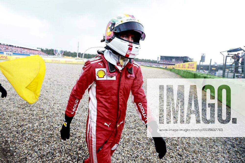 Motorsports: FIA Formula One World Championship WM Weltmeisterschaft 2018, Grand Prix of Germany, 5 Sebastian Vettel (GER, Scuderia Ferrari), Hockenheim Germany