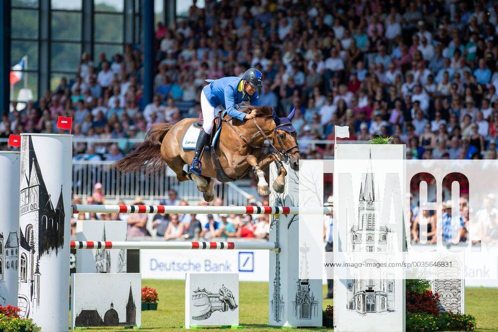 22 07 18 Aachen Germany Sport Equestrian sport CHIO Aachen 2018 Rolex Grand Prix Image shows Christian AHLMANN GER riding Tokyo Copyright Thomas Reiner