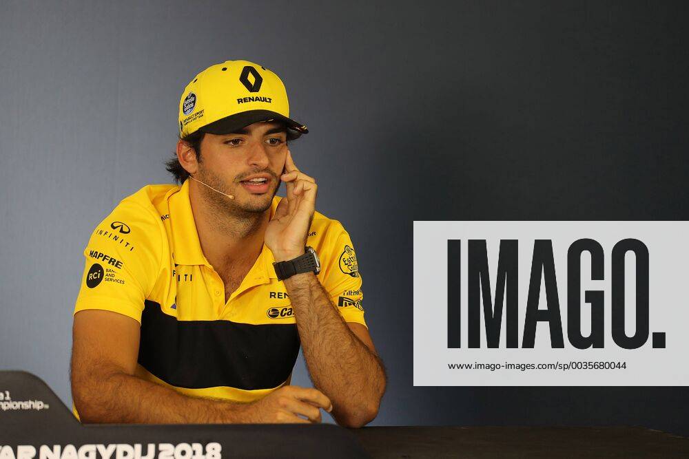 Photo4 LaPresse 26 07 2018 Budapest, Hungary Grand Prix Formula One Hungary 2018 In the pic: Carlos Sainz Jr (ESP) Renault Sport F1 Team RS18