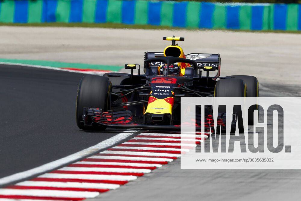 Motorsports: FIA Formula One World Championship WM Weltmeisterschaft 2018, Grand Prix of Hungary, 33 Max Verstappen (NLD, Aston Martin Red Bull Racing), Budapest Hungary