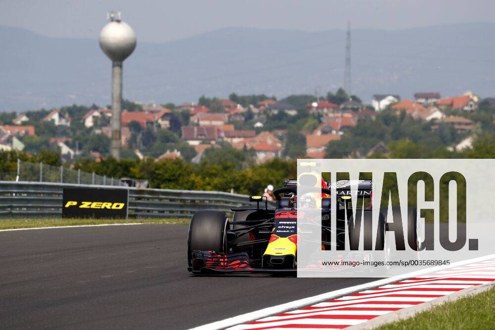 Motorsports: FIA Formula One World Championship WM Weltmeisterschaft 2018, Grand Prix of Hungary, 33 Max Verstappen (NLD, Aston Martin Red Bull Racing), Budapest Hungary