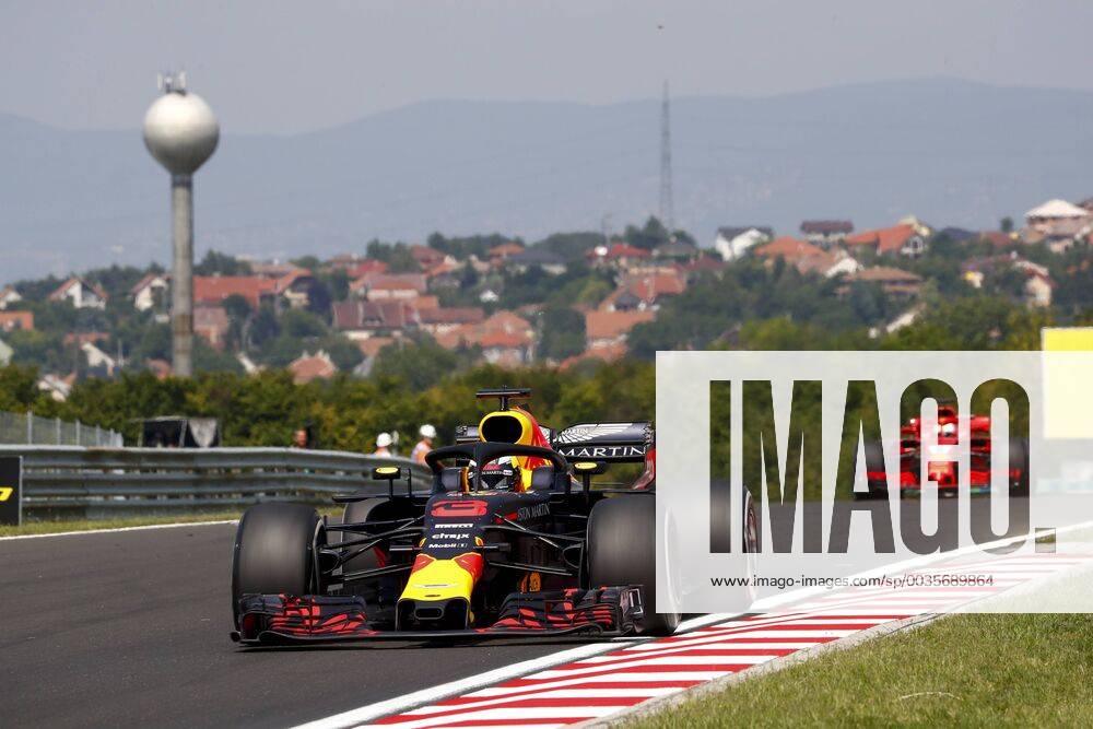 Motorsports: FIA Formula One World Championship WM Weltmeisterschaft 2018, Grand Prix of Hungary, 3 Daniel Ricciardo (AUS, Aston Martin Red Bull Racing), Budapest Hungary