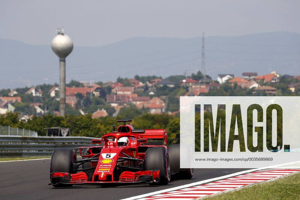 Motorsports: FIA Formula One World Championship WM Weltmeisterschaft 2018, Grand Prix of Hungary, 5 Sebastian Vettel (GER, Scuderia Ferrari), Budapest Hungary