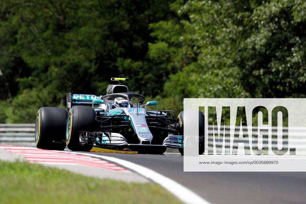 Photo4 LaPresse 27 07 2018 Budapest, Hungary Grand Prix Formula One Hungary 2018 In the pic: Valtteri Bottas (FIN) Mercedes AMG F1 W09