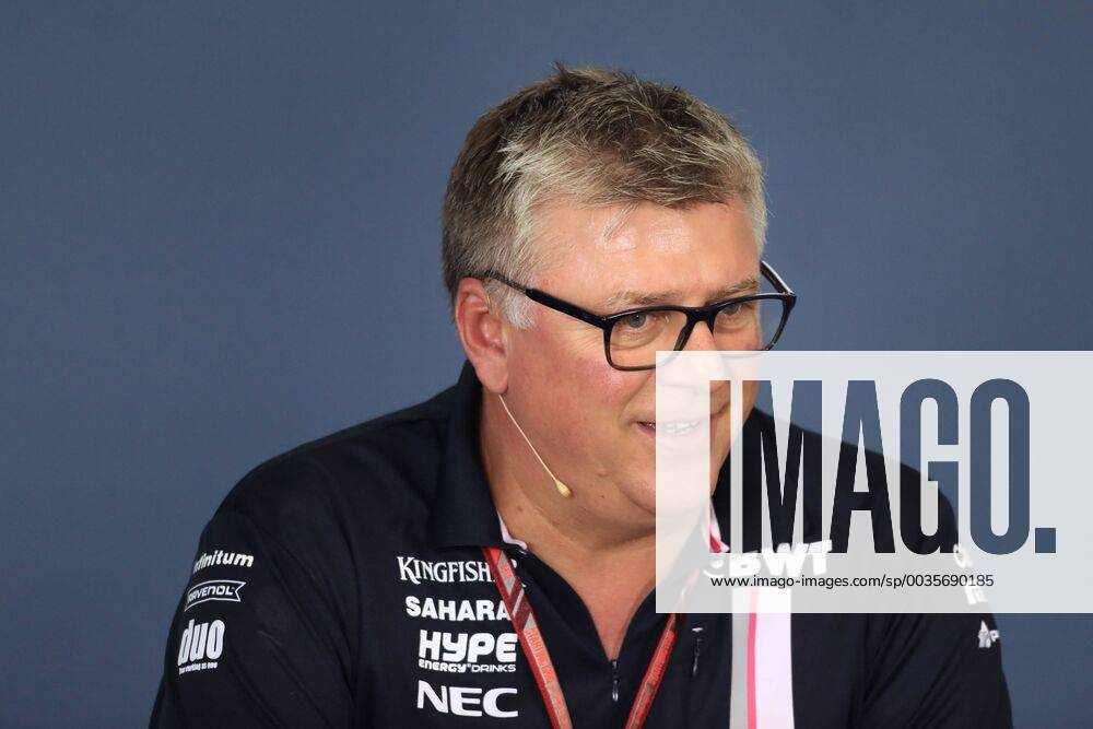 27th July 2018, Hungaroring, Mogyorod, Hungary; Hungarian Formula One Grand Prix, Friday free practice; Otmar Szafnauer Chief Operating Officer of the Sahara Force India Formula One ActionPlus12050794 Octane