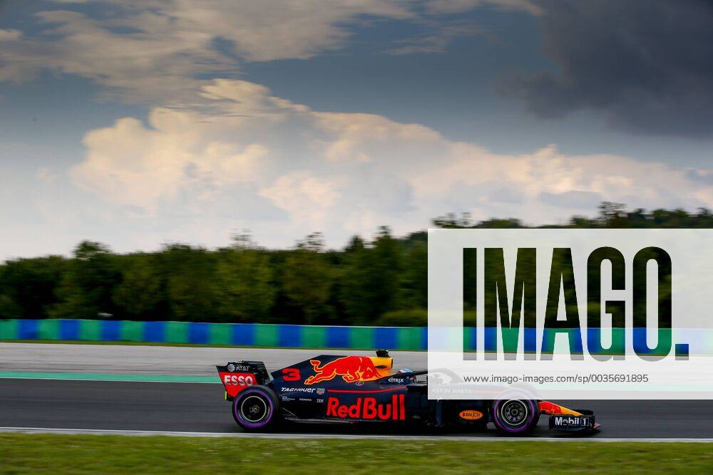 Motorsports: FIA Formula One World Championship WM Weltmeisterschaft 2018, Grand Prix of Hungary, 3 Daniel Ricciardo (AUS, Aston Martin Red Bull Racing), Budapest Hungary