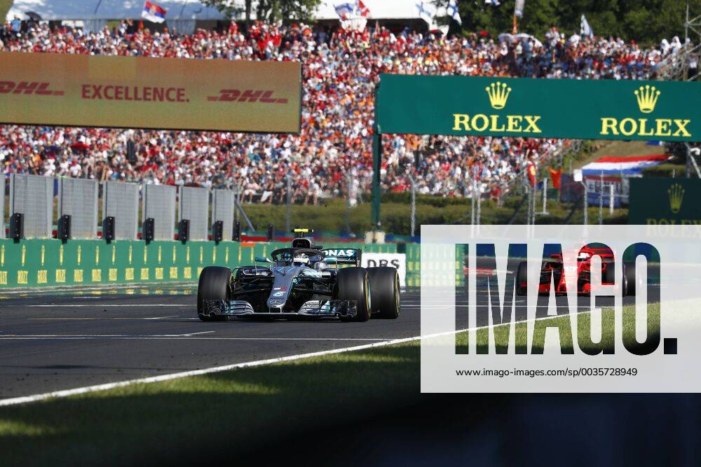 Motorsports: FIA Formula One World Championship WM Weltmeisterschaft 2018, Grand Prix of Hungary, 77 Valtteri Bottas (FIN, Mercedes AMG Petronas Motorsport), Budapest Hungary