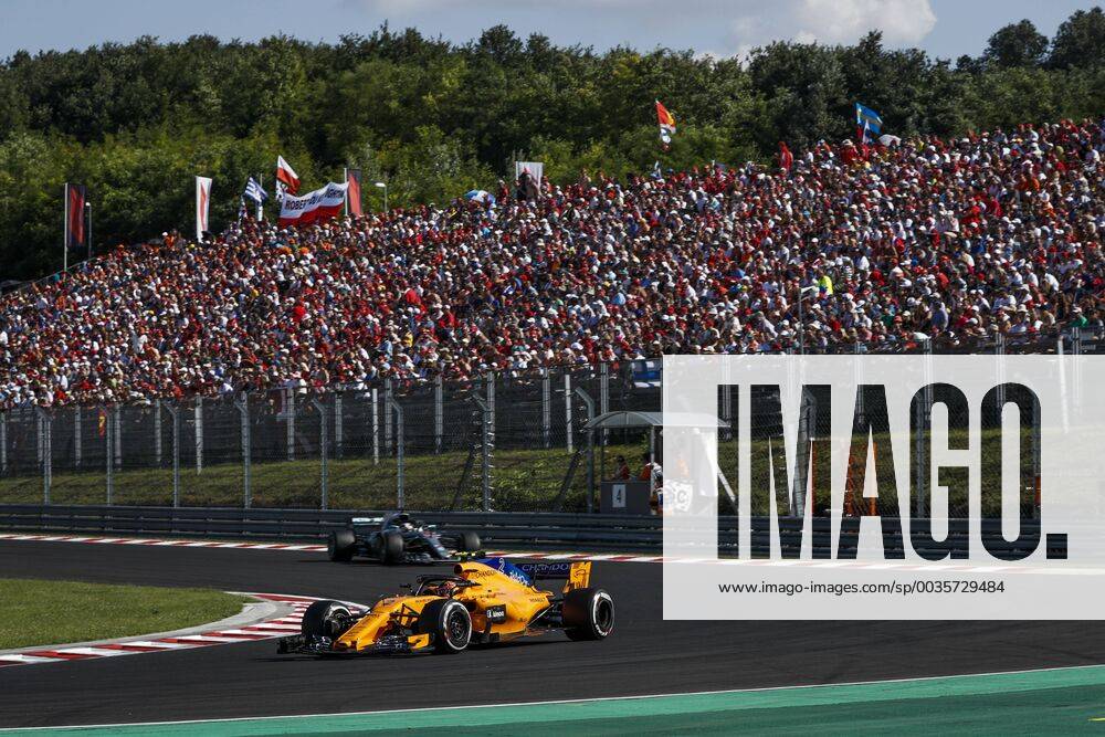 Motorsports: FIA Formula One World Championship WM Weltmeisterschaft 2018, Grand Prix of Hungary, 2 Stoffel Vandoorne (BEL, McLaren F1 Team), Budapest Hungary