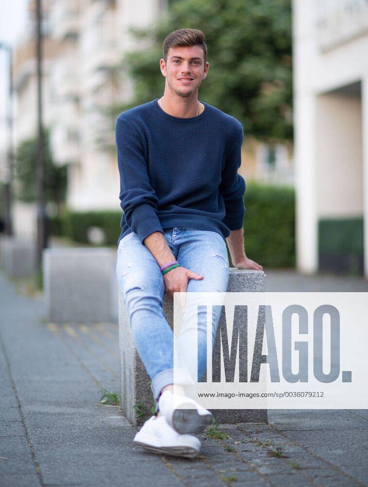Tennis professional MAXIMILIAN MARTERER GER at the Thames River London England