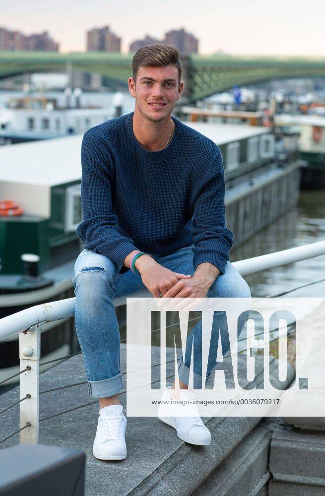 Tennis professional MAXIMILIAN MARTERER GER at the Thames River London England