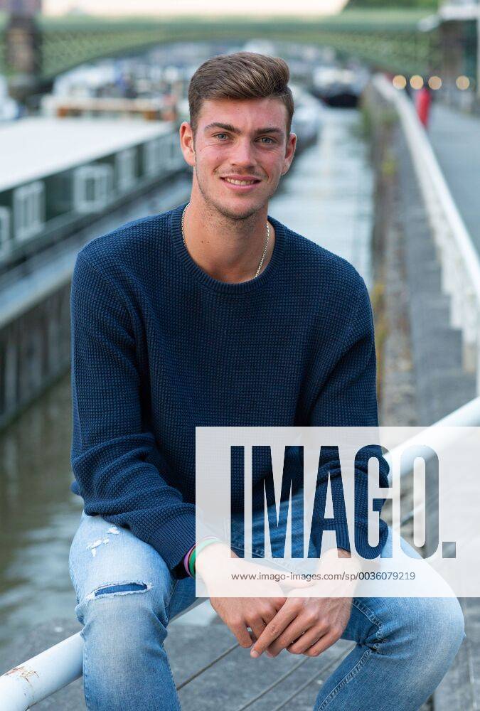Tennis professional MAXIMILIAN MARTERER GER at the Thames River London England