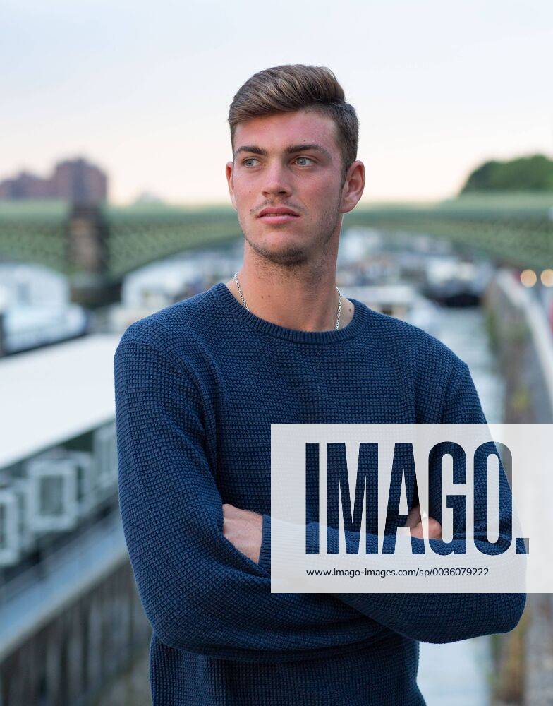 Tennis professional MAXIMILIAN MARTERER GER at the Thames River London England
