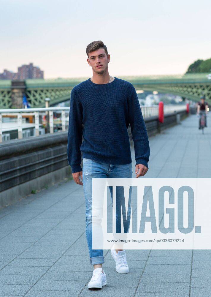 Tennis professional MAXIMILIAN MARTERER GER at the Thames River London England