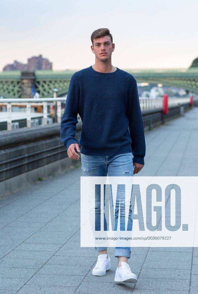 Tennis professional MAXIMILIAN MARTERER GER at the Thames River London England