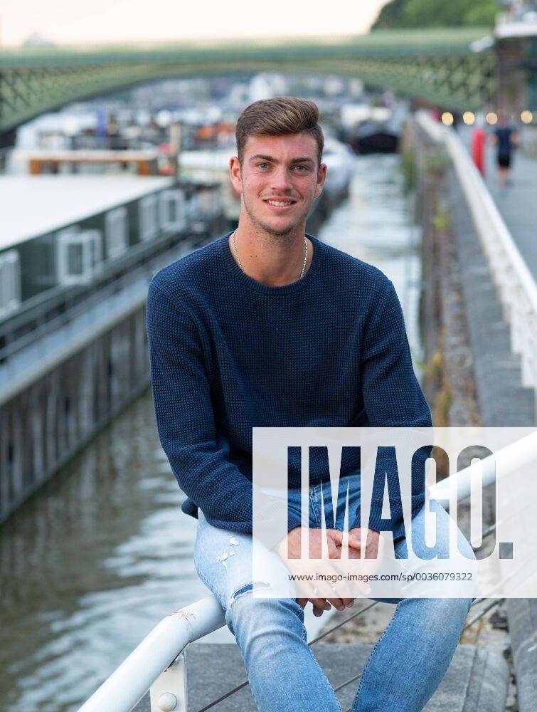 Tennis professional MAXIMILIAN MARTERER GER at the Thames River London England