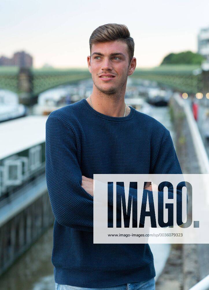 Tennis professional MAXIMILIAN MARTERER GER at the Thames River London England