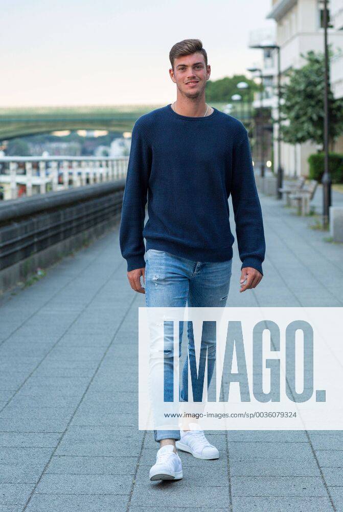 Tennis professional MAXIMILIAN MARTERER GER at the Thames River London England