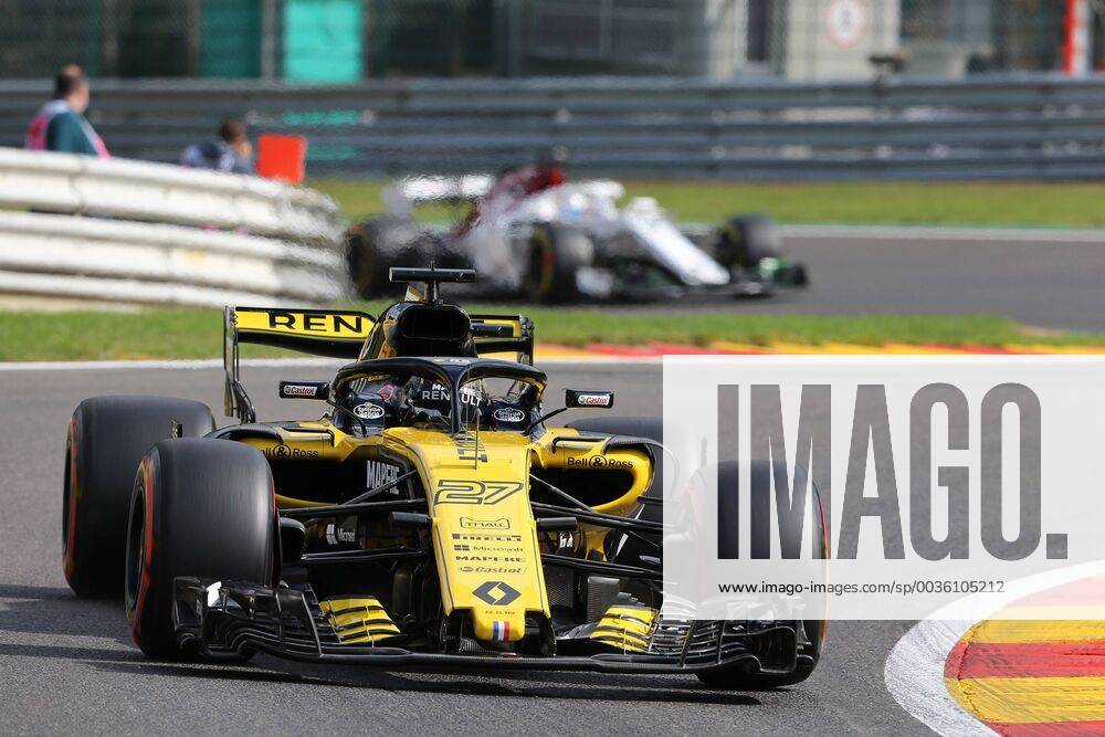 Nico Huelkenberg Renault F1 Team Formula 1 GP Belgium at Spa 24 08 2018 Photo mspb Jean Petin Nico Huelkenberg Formula 1 GP Belgium 2018
