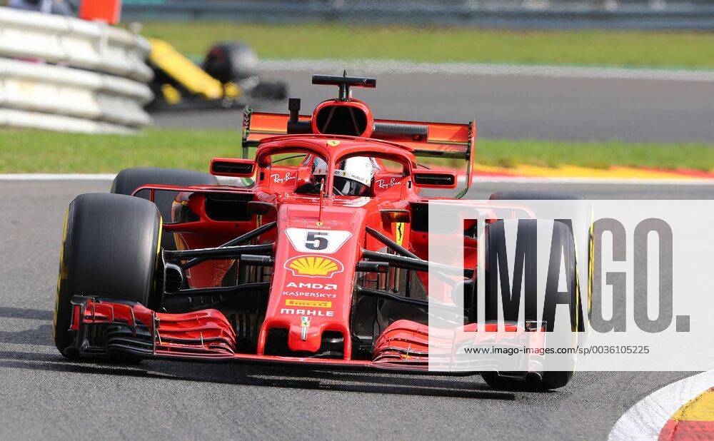 Sebastian Vettel Scuderia Ferrari Formula 1 GP Belgium at Spa 24 08 2018 Photo mspb Jean Petin Sebastian Vettel Formula 1 GP Belgium 2018