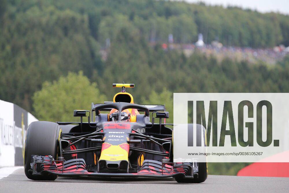 Max Verstappen Red Bull Racing Formula 1 GP Belgium in Spa 24 08 2018 Photo mspb Jean Petin Max Verstappen formula 1 GP Belgium 2018
