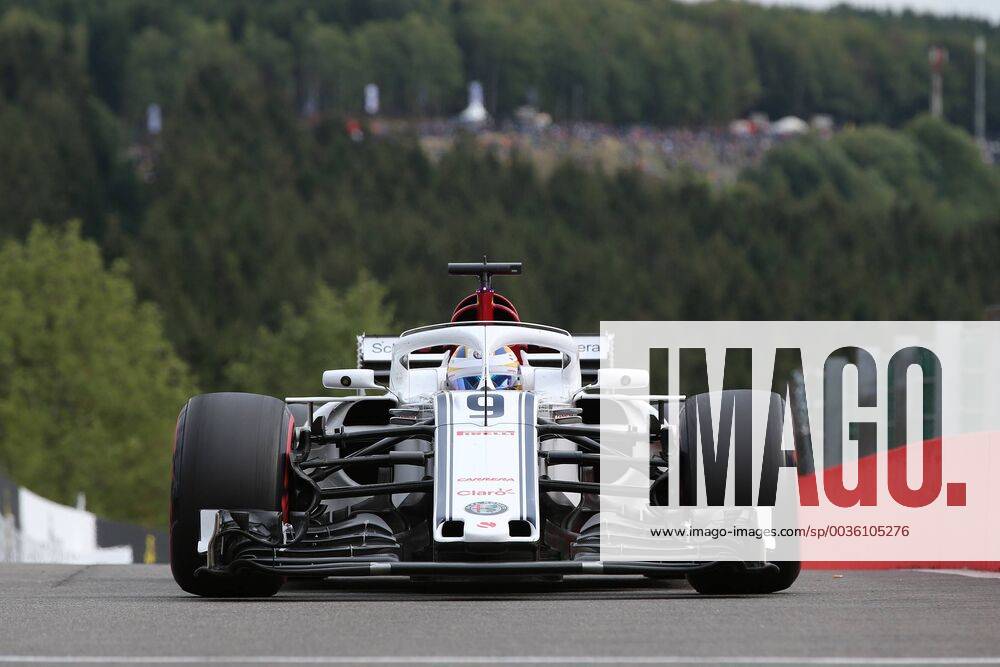 Marcus Ericsson Alfa Romeo Sauber F1 Team Formula 1 GP Belgium in Spa 24 08 2018 Photo mspb Jean Petin Marcus Ericsson Formula 1 GP Belgium 2018