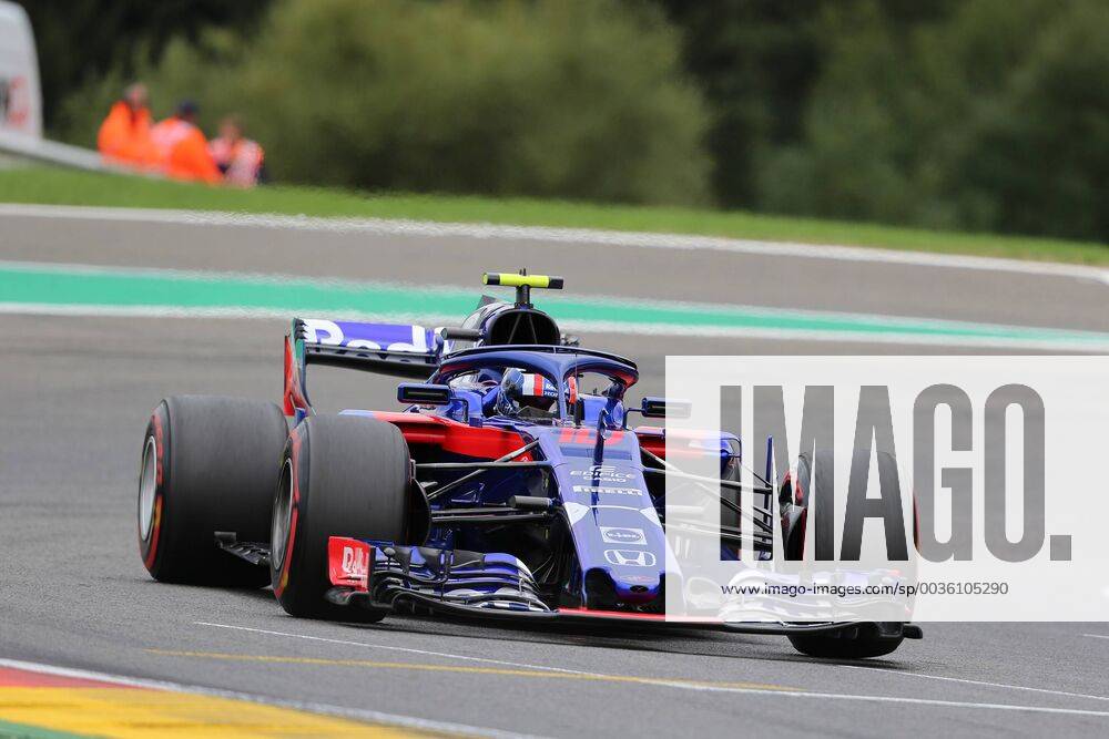 Pierre Gasly Scuderia Toro Rosso Formula 1 GP Belgium at Spa 24 08 2018 Photo mspb Jean Petin Pierre Gasly Formula 1 GP Belgium 2018