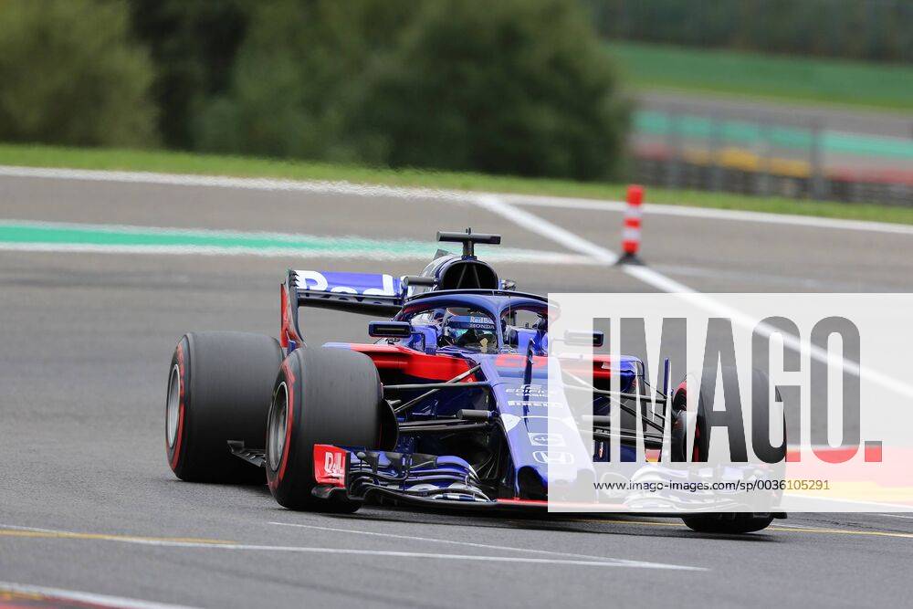Brendon Hartley Scuderia Toro Rosso Formula 1 GP Belgium at Spa 24 08 2018 Photo mspb Jean Petin Brendon Hartley formula 1 GP Belgium 2018