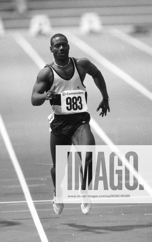 Ben Johnson in action Ben Johnson in action