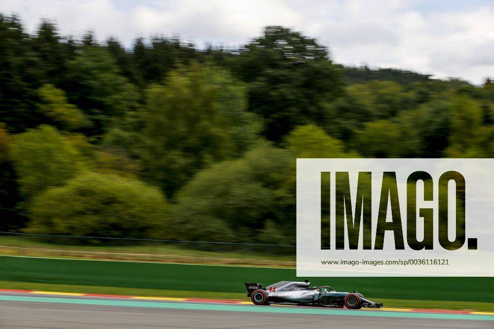 Motorsports: FIA Formula One World Championship WM Weltmeisterschaft 2018, Grand Prix of Belgium, 44 Lewis Hamilton (GBR, Mercedes AMG Petronas Motorsport), Spa-Francorchamps Belgium