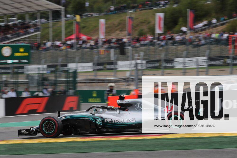 Photo4 LaPresse 26 08 2018 Spa - Francorchamps, Belgium Grand Prix Formula One Belgium 2018 In the pic: Lewis Hamilton (GBR) Mercedes AMG F1 W09