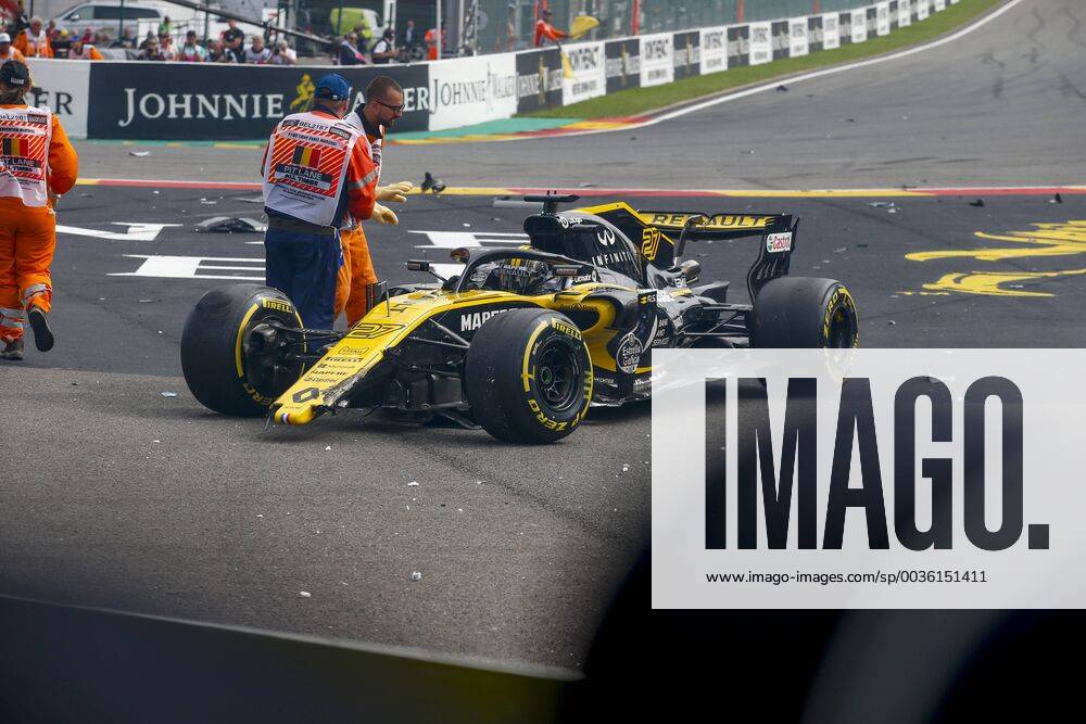 Motorsports: FIA Formula One World Championship WM Weltmeisterschaft 2018, Grand Prix of Belgium, 27 Nico Hulkenberg (GER, Renault Formula One Team), Spa-Francorchamps Belgium