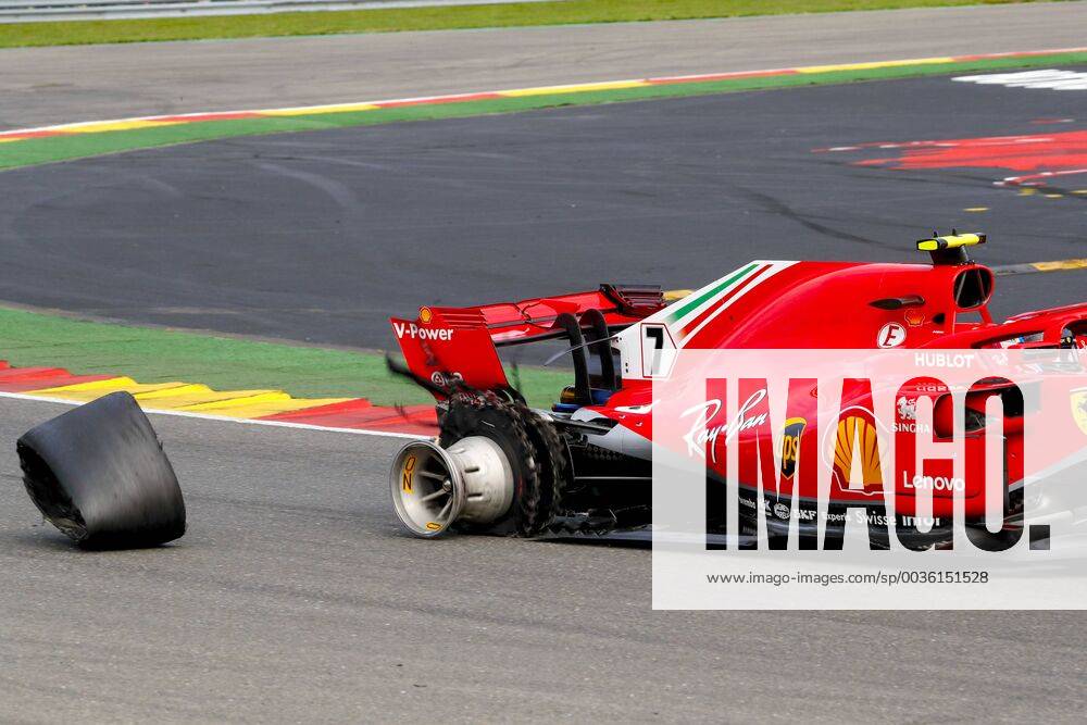 Motorsports: FIA Formula One World Championship WM Weltmeisterschaft 2018, Grand Prix of Belgium, 7 Kimi Raikkonen (FIN, Scuderia Ferrari), Spa-Francorchamps Belgium