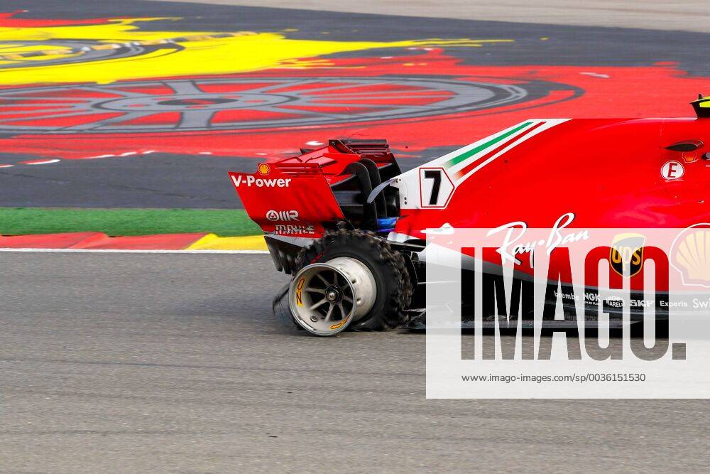 Motorsports: FIA Formula One World Championship WM Weltmeisterschaft 2018, Grand Prix of Belgium, 7 Kimi Raikkonen (FIN, Scuderia Ferrari), Spa-Francorchamps Belgium