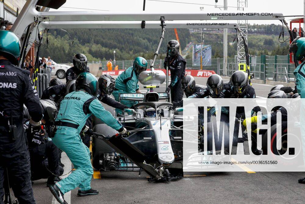 Motorsports: FIA Formula One World Championship WM Weltmeisterschaft 2018, Grand Prix of Belgium, 77 Valtteri Bottas (FIN, Mercedes AMG Petronas Motorsport), Spa-Francorchamps Belgium