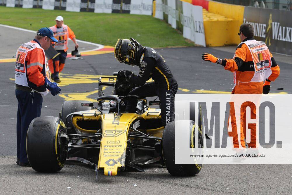 Photo4 LaPresse 26 08 2018 Spa - Francorchamps, Belgium Grand Prix Formula One Belgium 2018 In the pic: Nico Hulkenberg (GER) Renault Sport F1 Team RS18