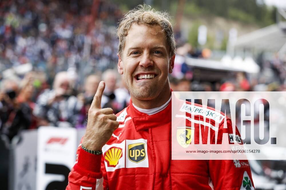 KW34 Motorsports: FIA Formula One World Championship WM Weltmeisterschaft 2018, Grand Prix of Belgium, 5 Sebastian Vettel (GER, Scuderia Ferrari), Spa-Francorchamps Belgium