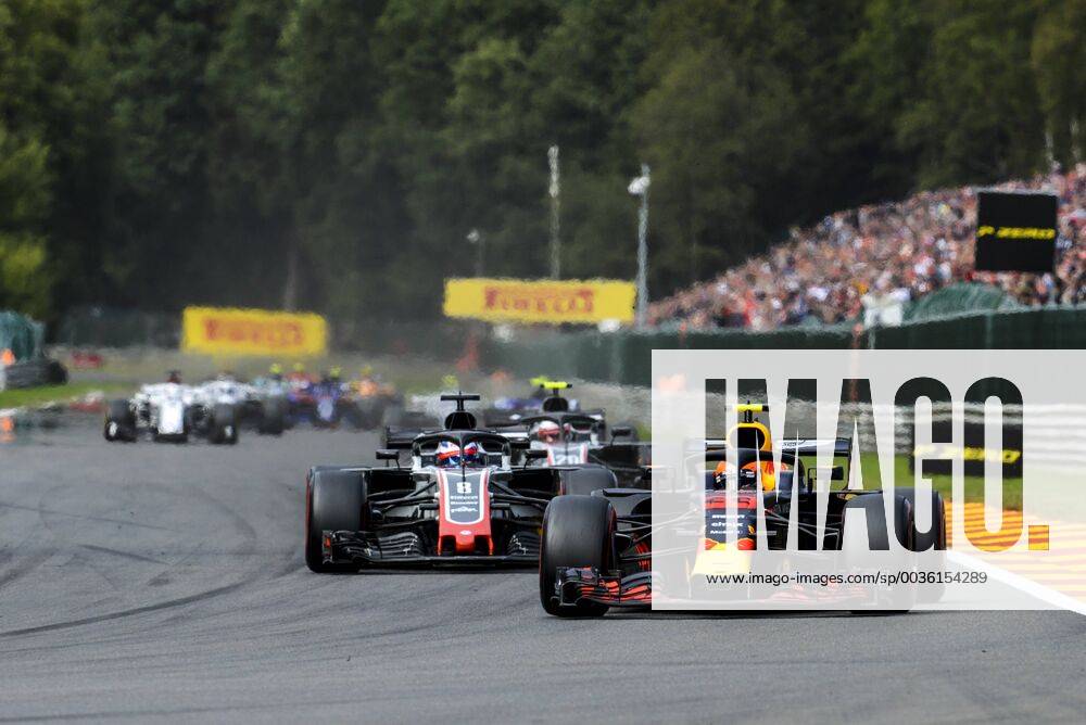 Motorsports: FIA Formula One World Championship WM Weltmeisterschaft 2018, Grand Prix of Belgium, 33 Max Verstappen (NLD, Aston Martin Red Bull Racing), Spa-Francorchamps Belgium