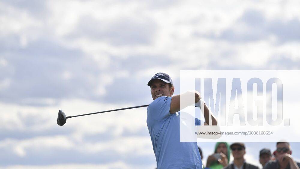 Golfer ANDREA PAVAN of Italy in action during the Czech Masters golf tournament within the European Tour, in Vysoky Ujezd, Czech Republic, on August 26, 2018. (CTKxPhoto MichalxKamaryt) CTKPhotoP201808260504701 kmt 3