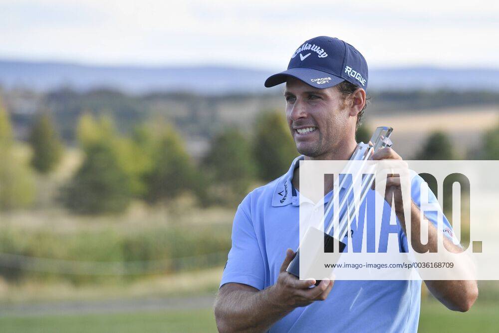 Golfer ANDREA PAVAN of Italy won the Czech Masters golf tournament within the European Tour, in Vysoky Ujezd, Czech Republic, on August 26, 2018. (CTKxPhoto MichalxKamaryt) CTKPhotoP201808260505301 kmt 5