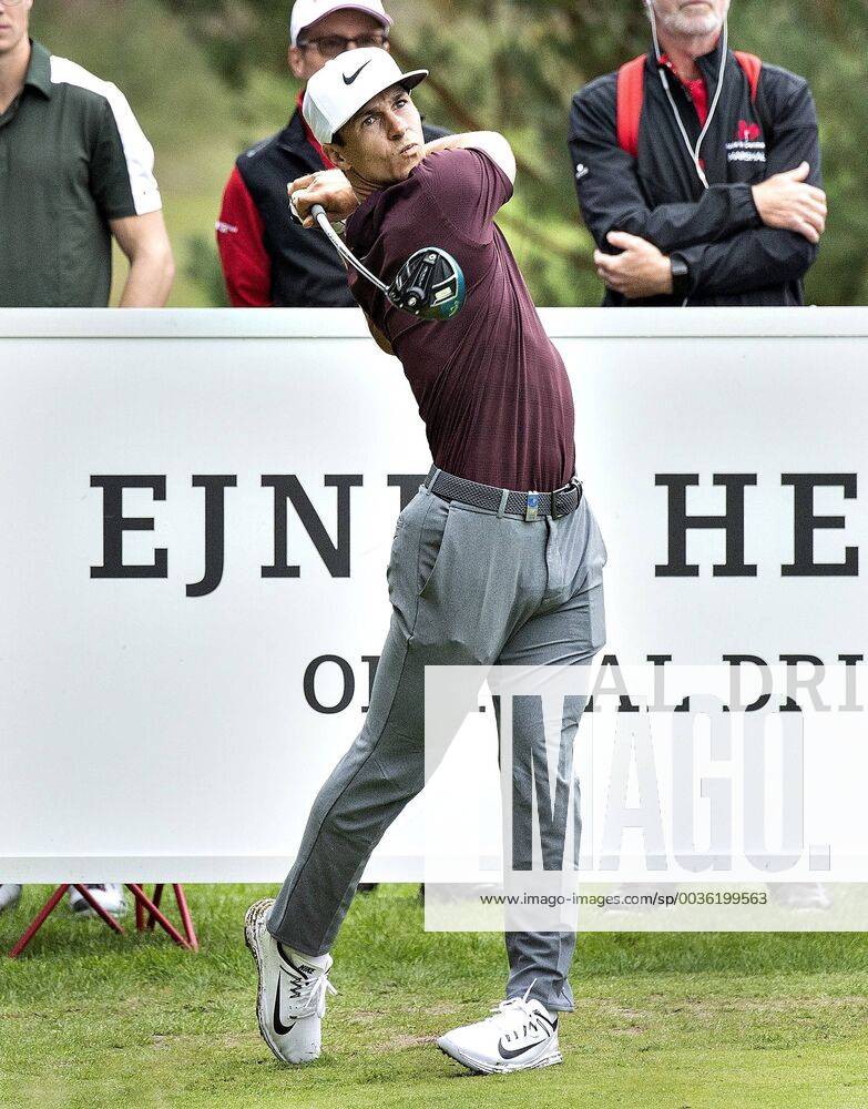 Thorbjoern Olesen ses her ude paa Pro Am runden dagen foer starten paa golfturneringen Made in Denmark paa Silkeborg Golf Klub , onsdag 29. august 2018.. , Silkeborg Jylland Denmark