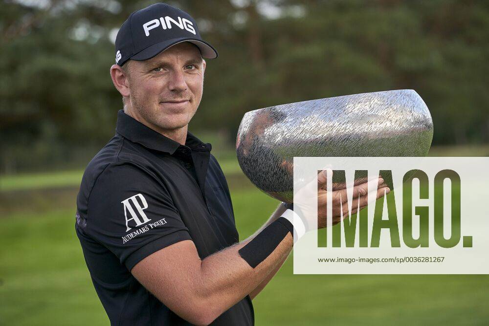 Made In Denmark . European Tour. Round 4 Golf player Matt Wallace wins the European Tour tournament Made in Denmark after playing with three other players. Made in Denmark, at Silkeborg Golf Club, Sunday, September 2nd 2018. Danmark