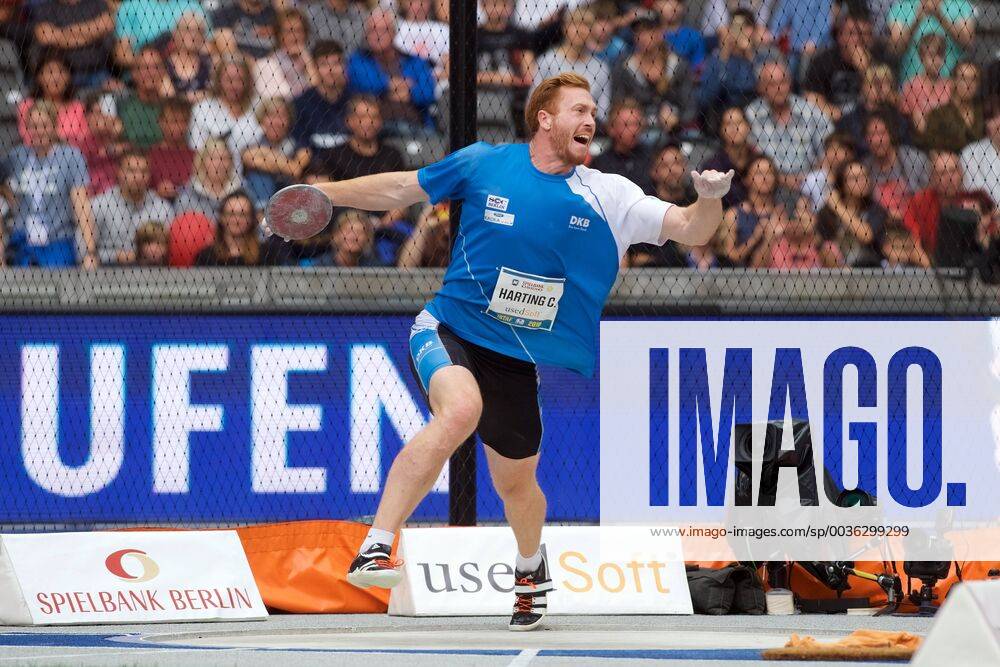 Athletics Berlin 02 09 2018 ISTAF Stadium Festival Discus Men Men Christoph Harting GER