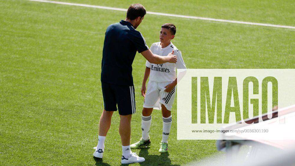 Madrid Spain 02 09 2018 LaLiga Xabi Alonso starts coaching career with Real Madrid coach Xabi Alonso Real Madrid are watching DeFodi523