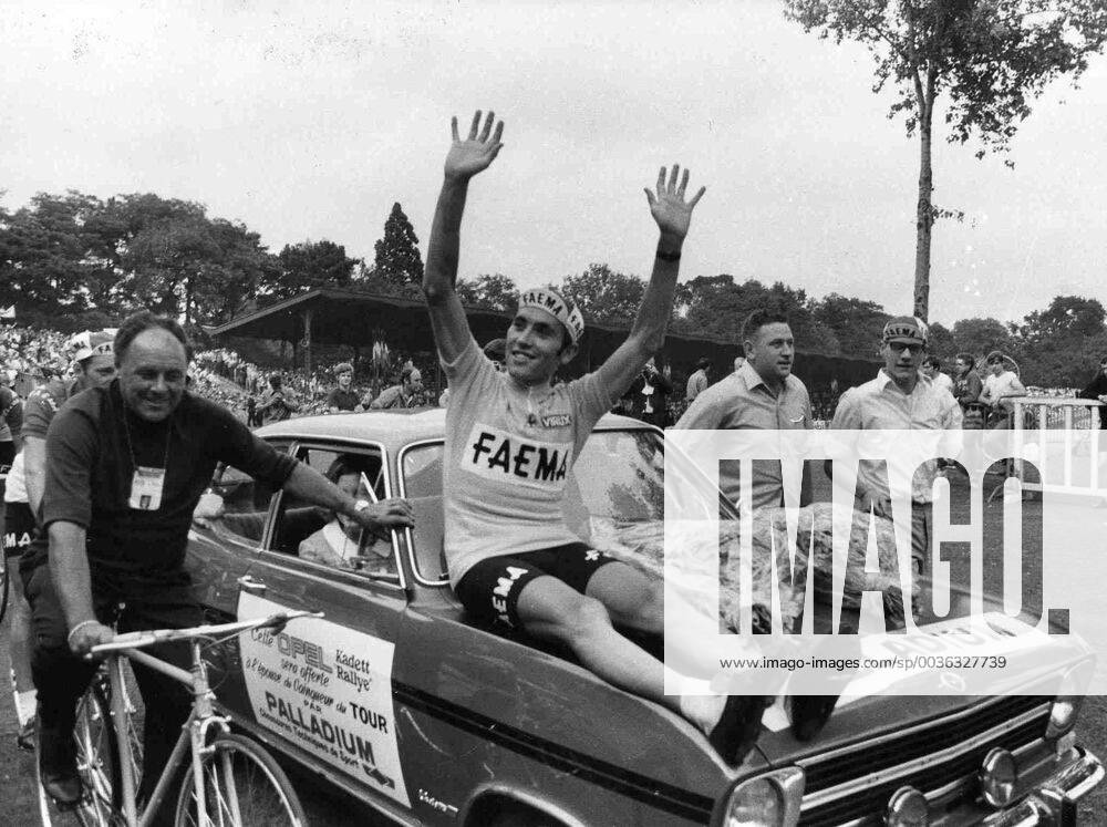 Cyclist Eddy Merckx wins the Tour de France 1969 (BELGA ARCHIVES) x85224763stx